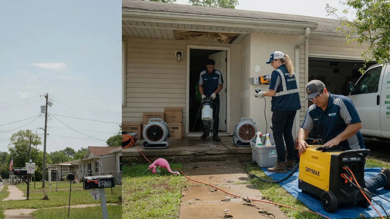 Storm Damage Water Removal in Blackwell, OK near me